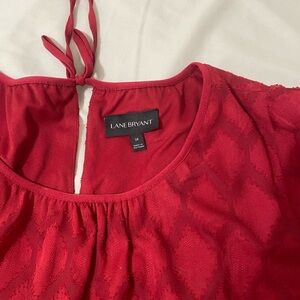 Lane Bryant Red dress christmas perfect